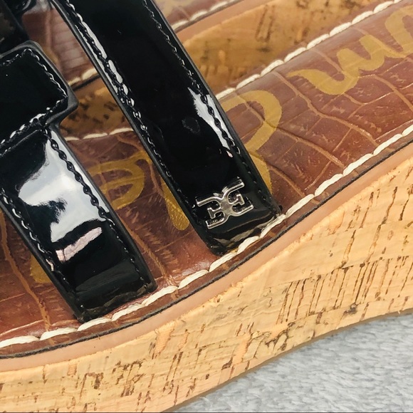 Sam Edelman Women's Regis wedge Heeled Sandal - Picture 8 of 8